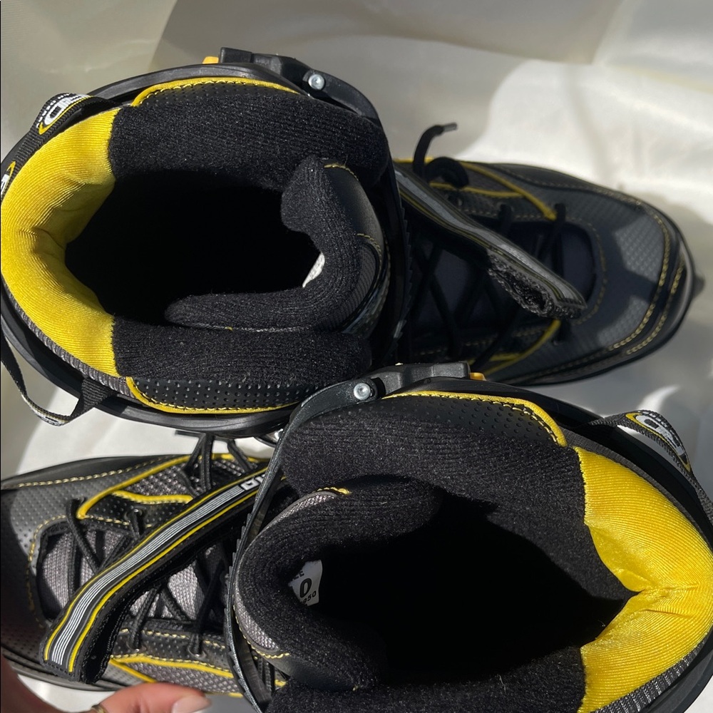 Lancer Black and Yellow Men's Athletic Inline Skates - Picture 6 of 9